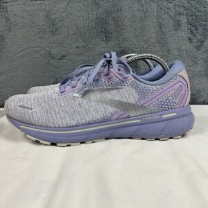 Brooks Shoes Women 10 Ghost 14 Purple Running Athletic Sneaker 1203561B566 Walk